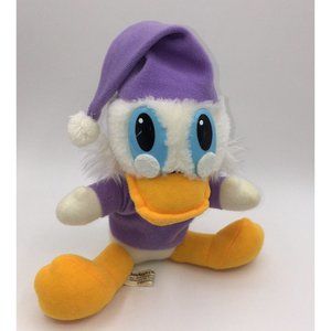 Scrooge McDuck Plush Pajamas Stuffed Toy Mickeys Christmas Carol Disney VTG Used